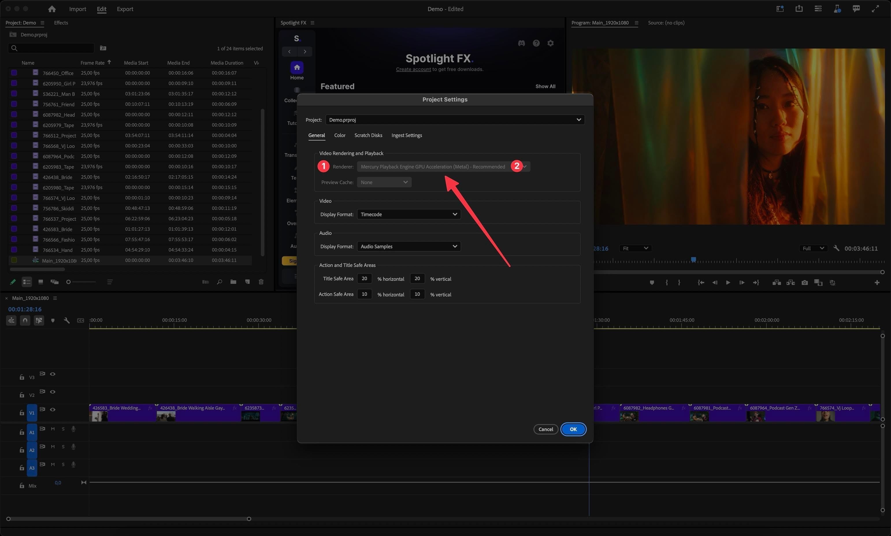 Choosing Renderer