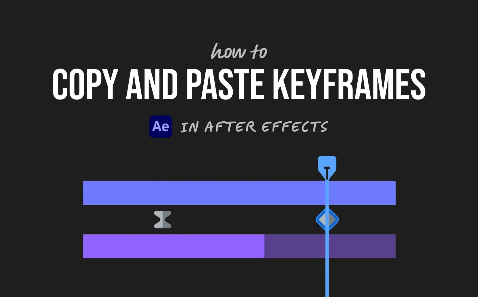How to Copy and Paste Keyframes in After Effects (2 Simple Steps)