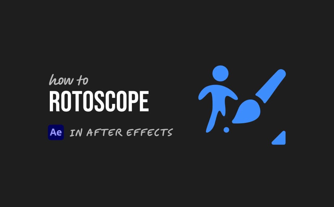 How to Rotoscope in After Effects