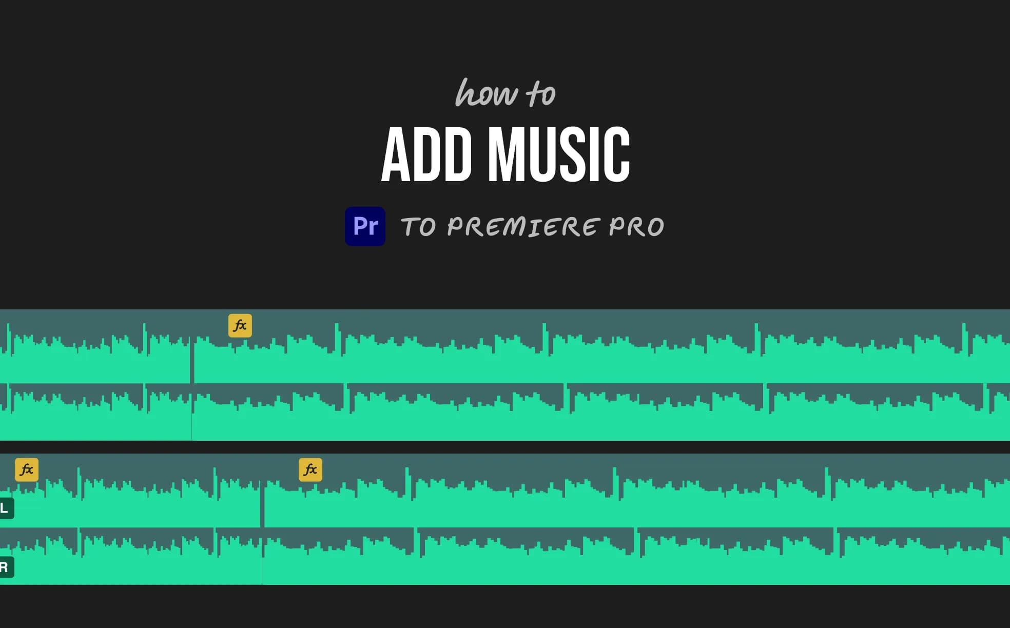 How to Add Music to Premiere Pro (3 Simple Steps)