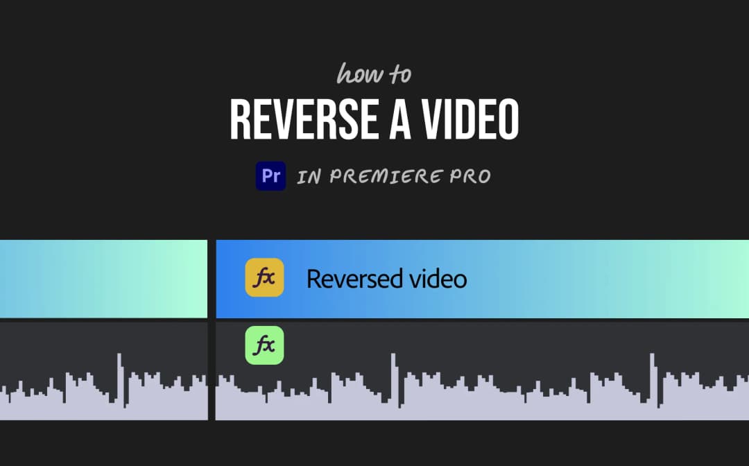 How to reverse a video in premiere pro