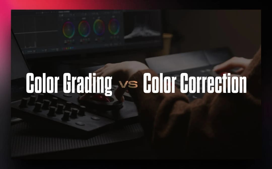 What is Color Grading vs Color Correction