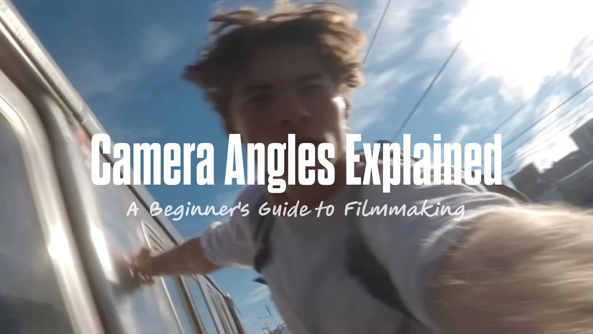 Different Camera Angles Explained: A Beginner's Guide to Filmmaking