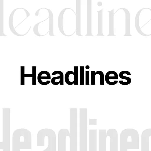 Headlines