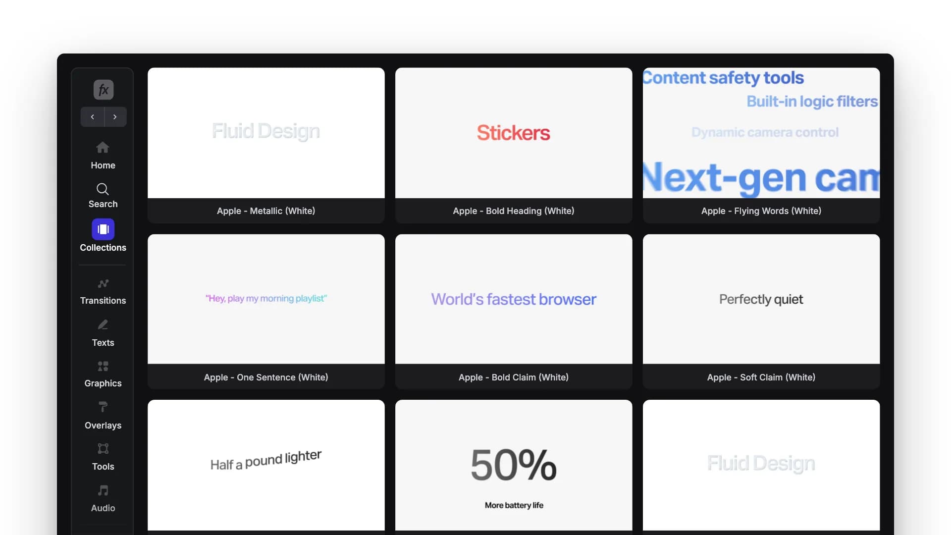 New: Apple Titles for Premiere Pro & After Effects
