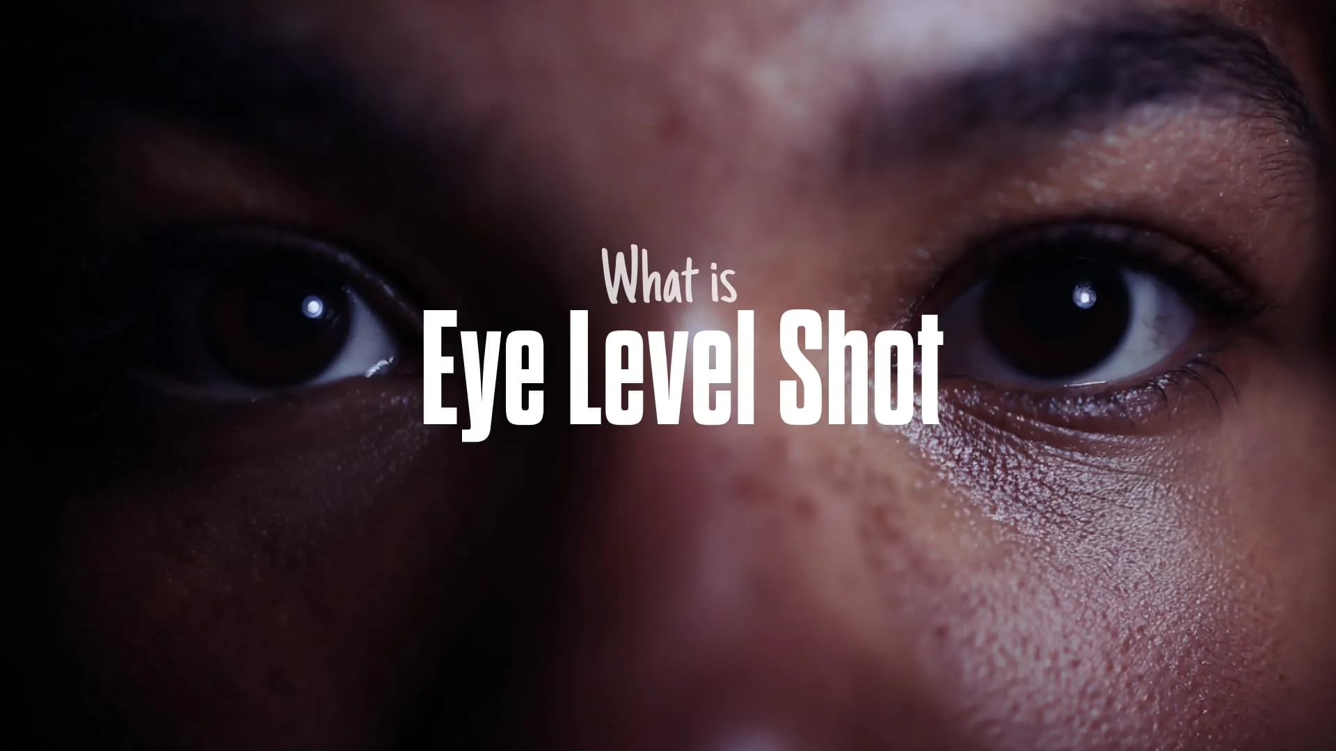 What Is an Eye Level Shot? When and Why to Use It