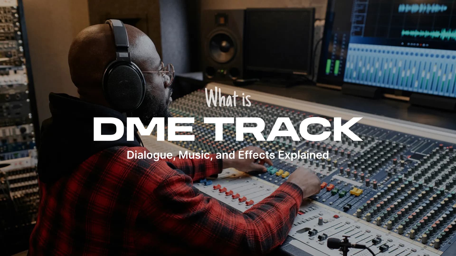 What Is a DME Track? Dialogue, Music, and Effects Explained